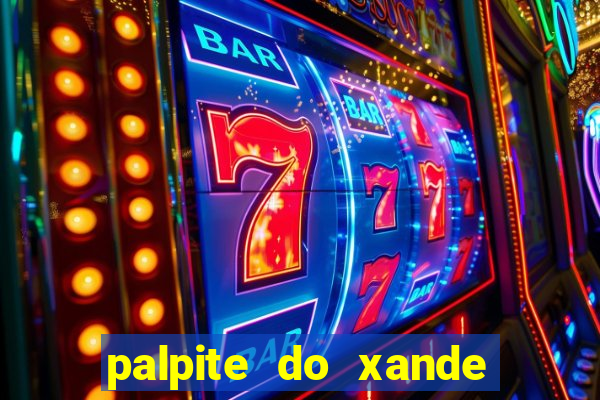 palpite do xande de hoje